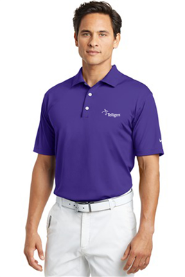 Short Sleeve NIKE Polo Varsity Purple