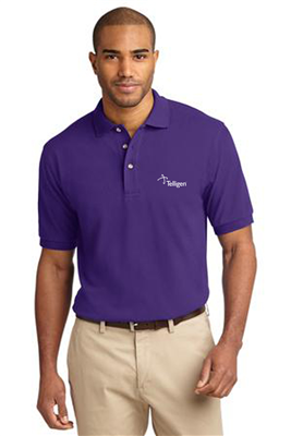 Short Sleeve Polo Purple